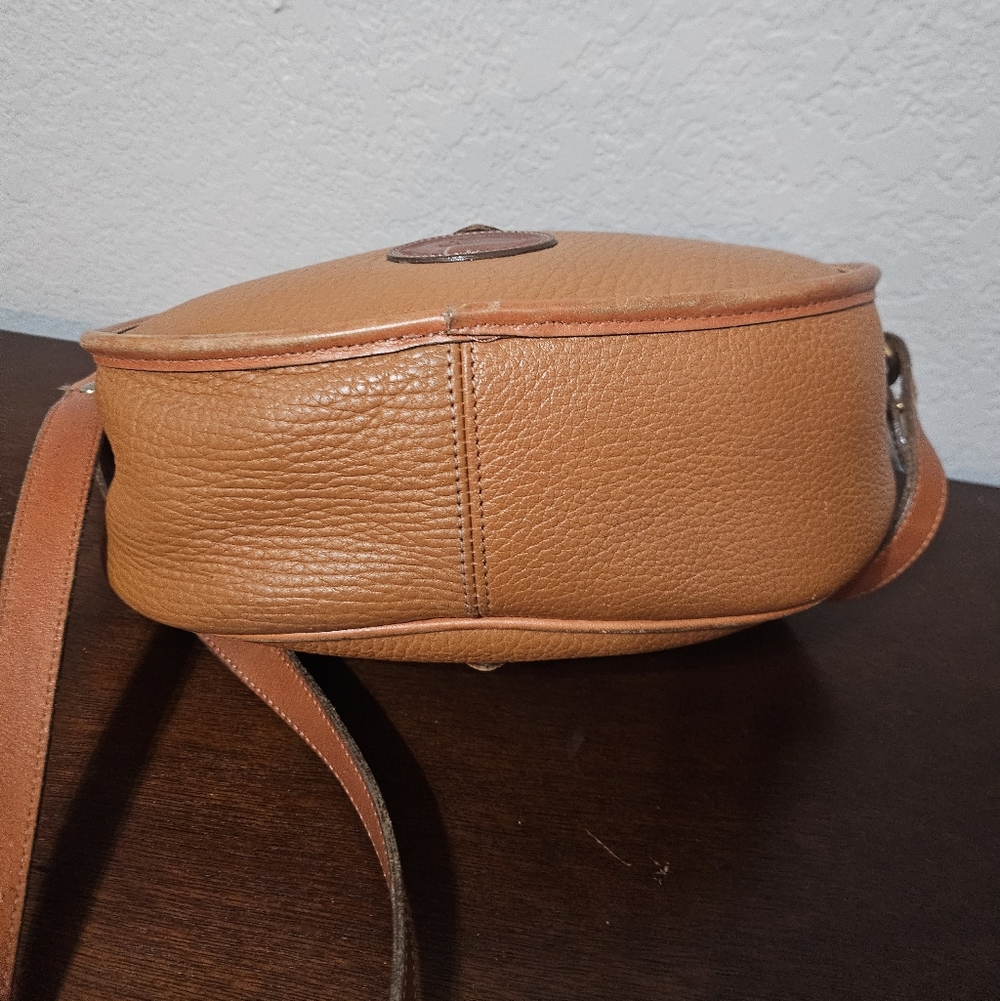 Vintage Dooney & Bourke Outback Loden Saddle Bag - Picture 4 of 6